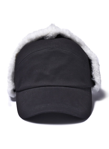 ウサギ耳あてパイロットキャップ