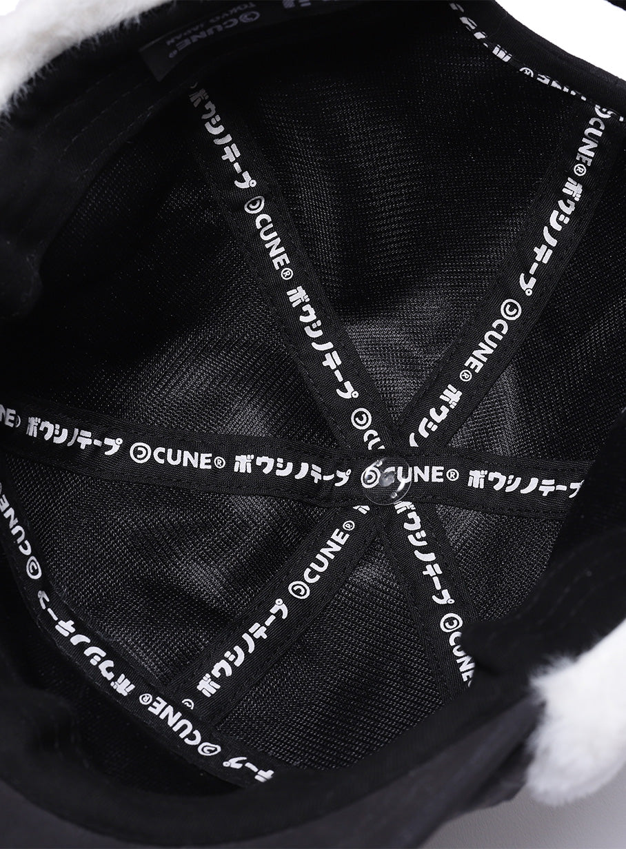 ウサギ耳あてパイロットキャップ