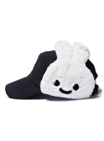 ウサギ耳あてパイロットキャップ