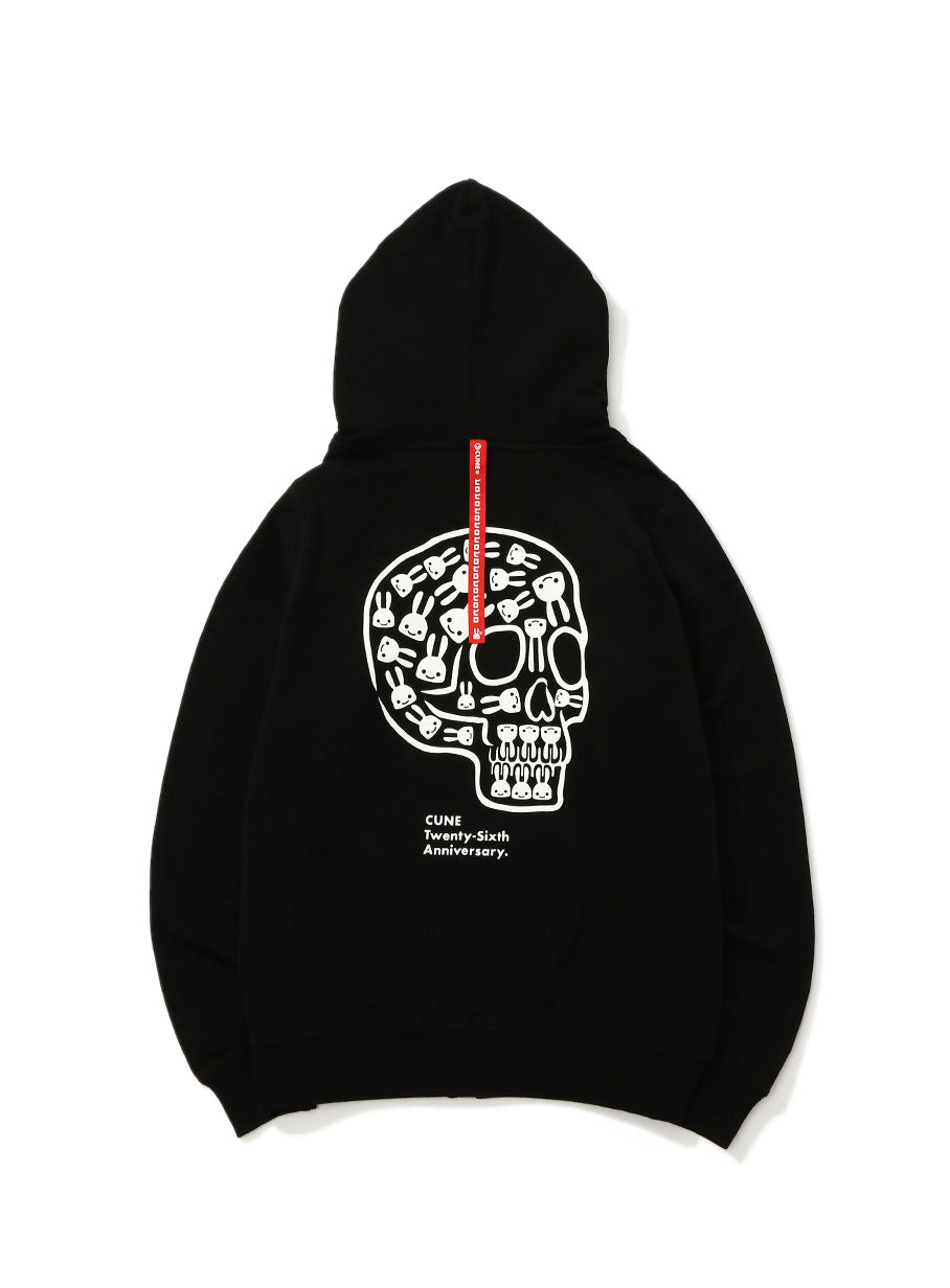 26th ZIP PARKA ガイコツ