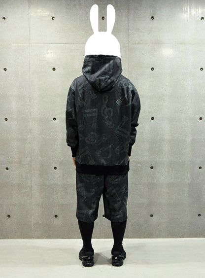 総柄ショーツ 音符