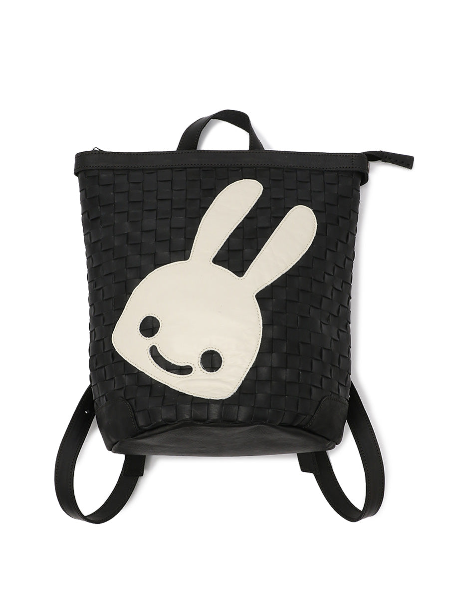 CUNE × robitaレザーメッシュリュック