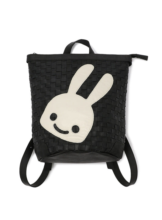 CUNE × robitaレザーメッシュリュック