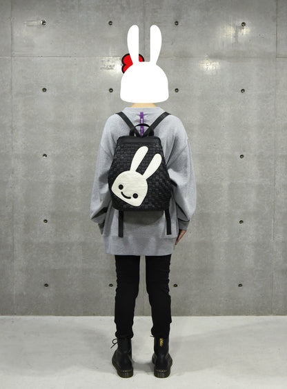 CUNE × robitaレザーメッシュリュック