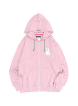 大きいZIPパーカー ウサギ1匹