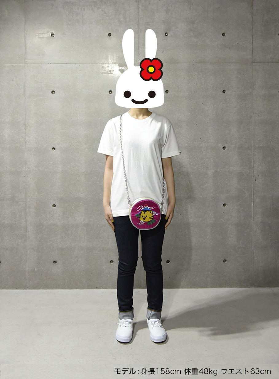 刺繍丸ショルダー