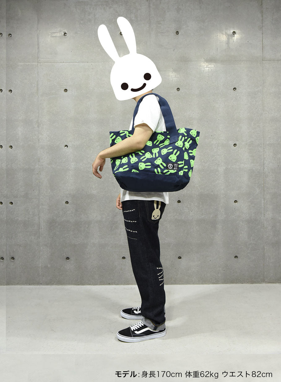 発泡プリントトートバッグ