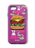 iPhoneケース 6/7/8 20S2 ハンバーガーと蓮