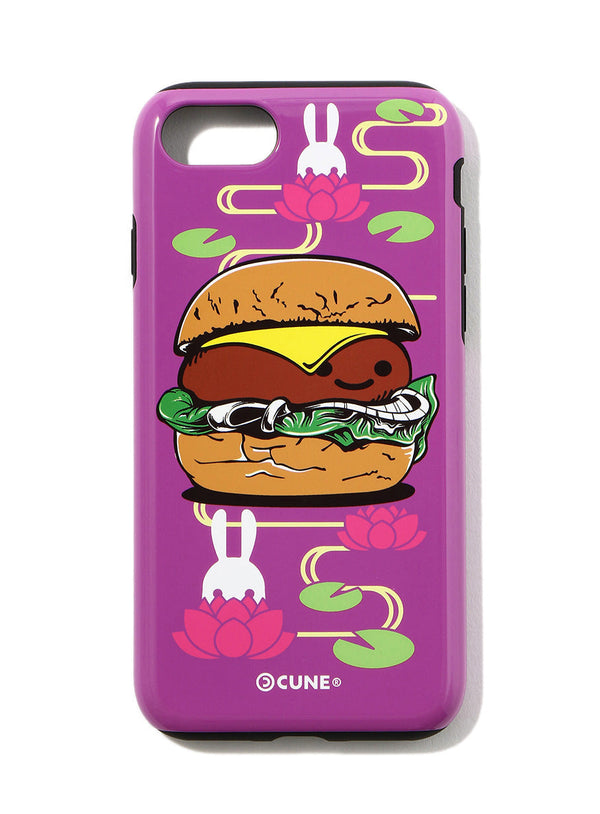 iPhoneケース 6/7/8 20S2 ハンバーガーと蓮