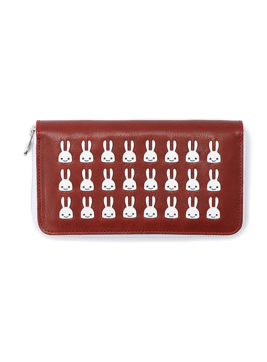 ウサギスタッズロングウォレット