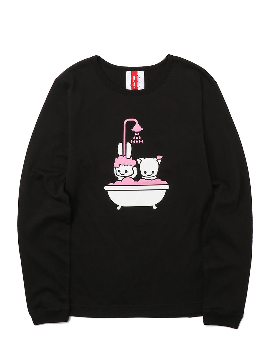 CUNE LS Tee バスタイム