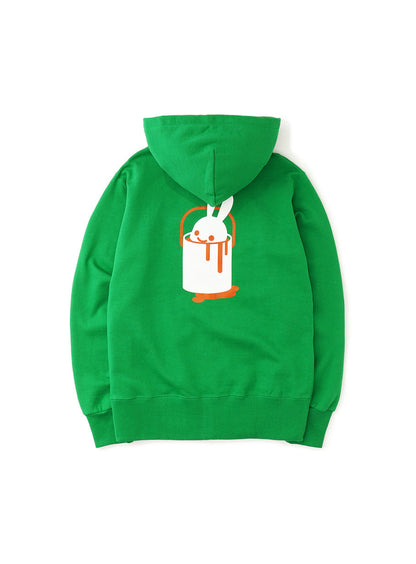 CUNE ZIP PARKA ペンキ