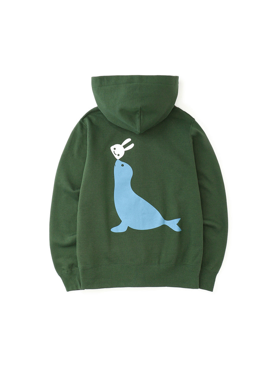 CUNE ZIP PARKA アシカ