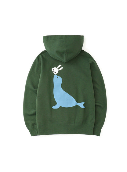 CUNE ZIP PARKA アシカ