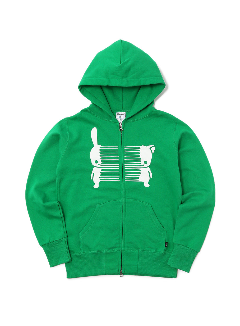 CUNE ZIP PARKA くっつく