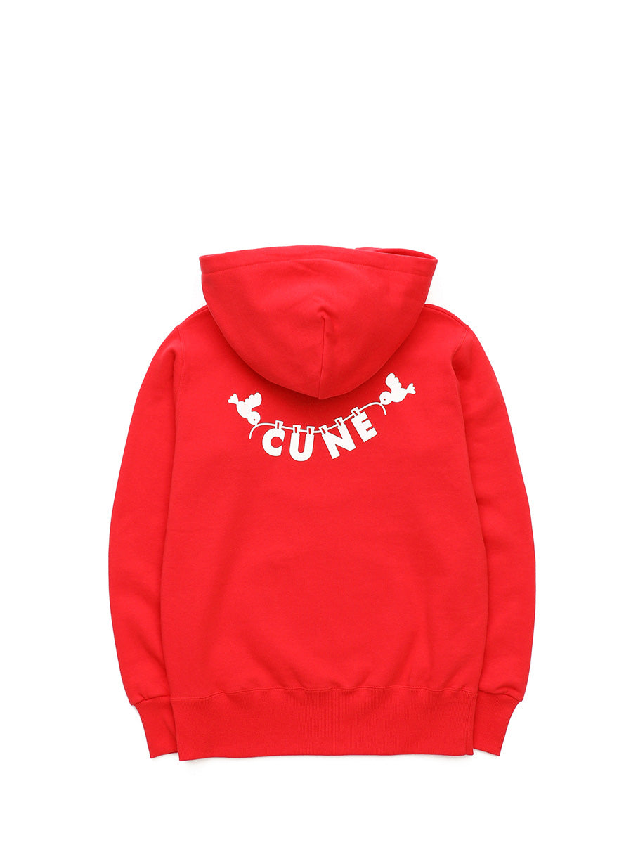 CUNE PULL PARKA にんじん