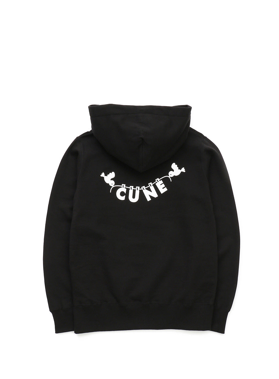 CUNE PULL PARKA にんじん