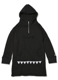 ギザギザアノラックパーカー