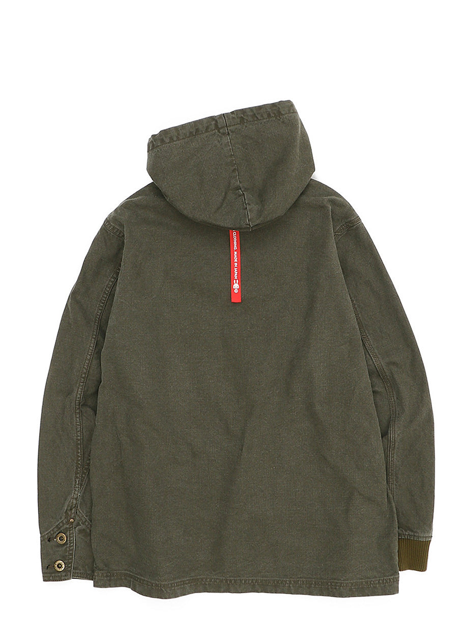 ダックカバーオールパーカージャケット