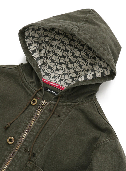 ダックカバーオールパーカージャケット