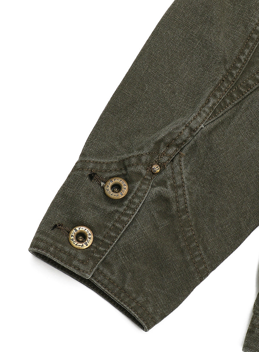 ダックカバーオールパーカージャケット