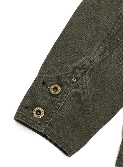 ダックカバーオールパーカージャケット