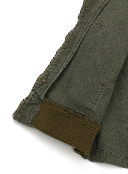 ダックカバーオールパーカージャケット