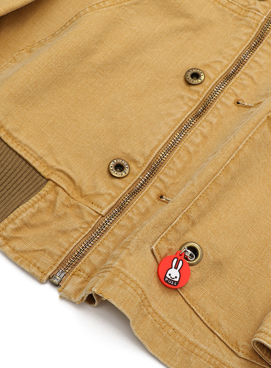 ダックカバーオールパーカージャケット