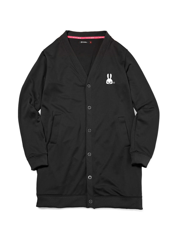 ロングジャージカーディガン