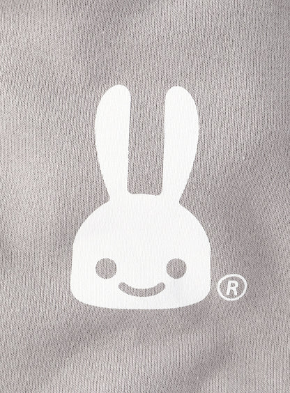 ロングジップパーカー ウサギ