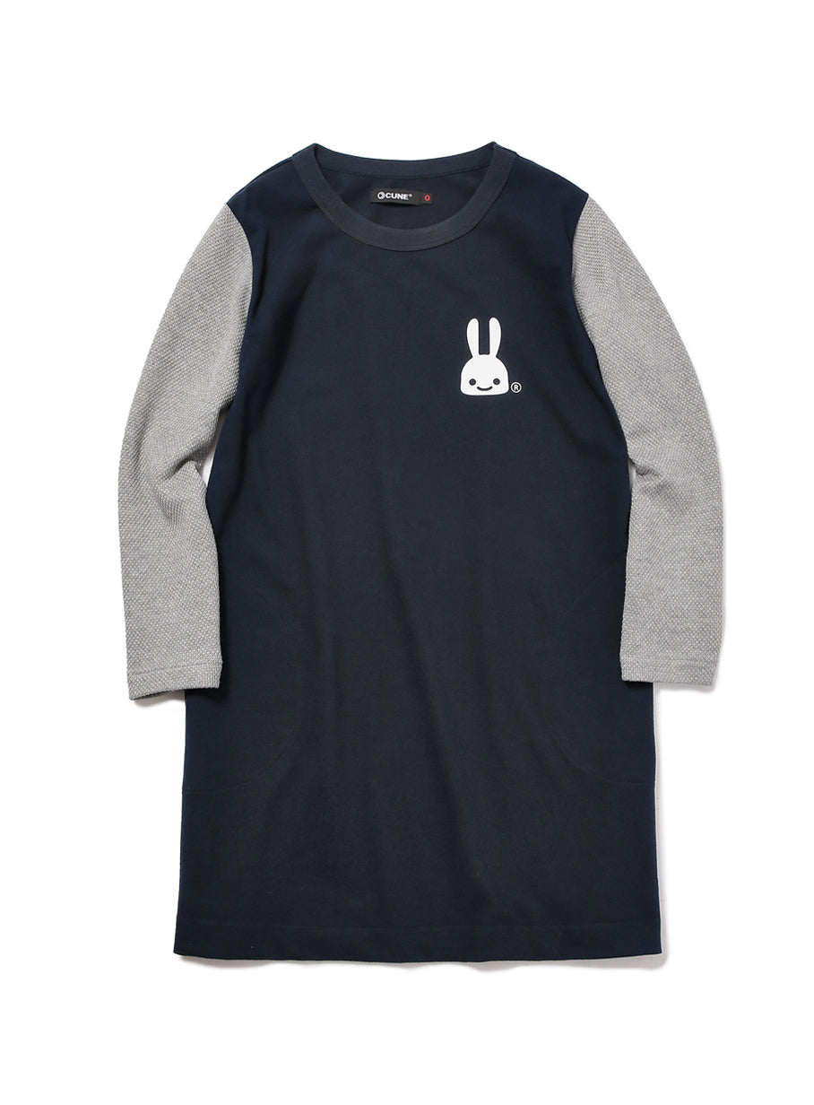 バイカラーワンピース