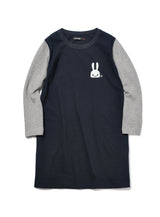 バイカラーワンピース