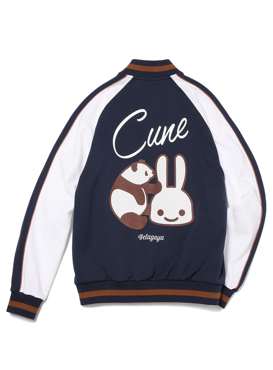 CUNE ジャージ 中古・古着通販】CUNE (キューン) MA-1ブルゾンミリタリージャージ