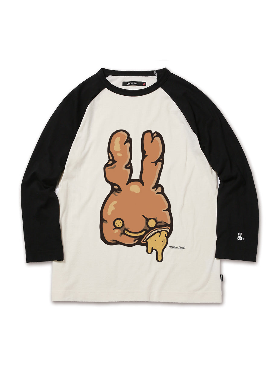 フリーダムラグラン TEE クリームパン