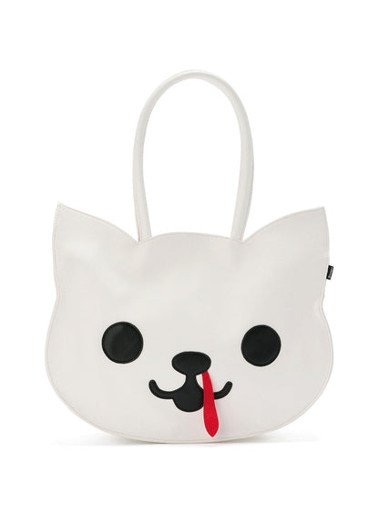 ねこ顔バッグ