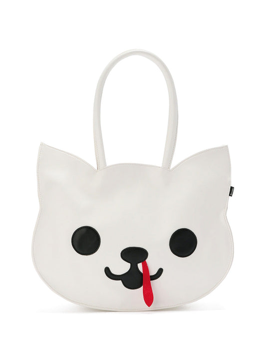 ねこ顔バッグ