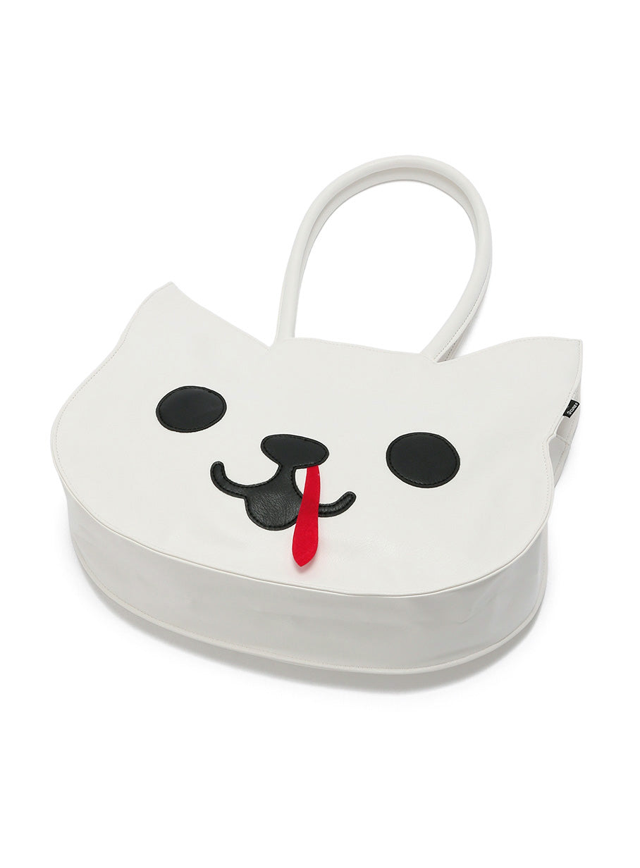 ねこ顔バッグ