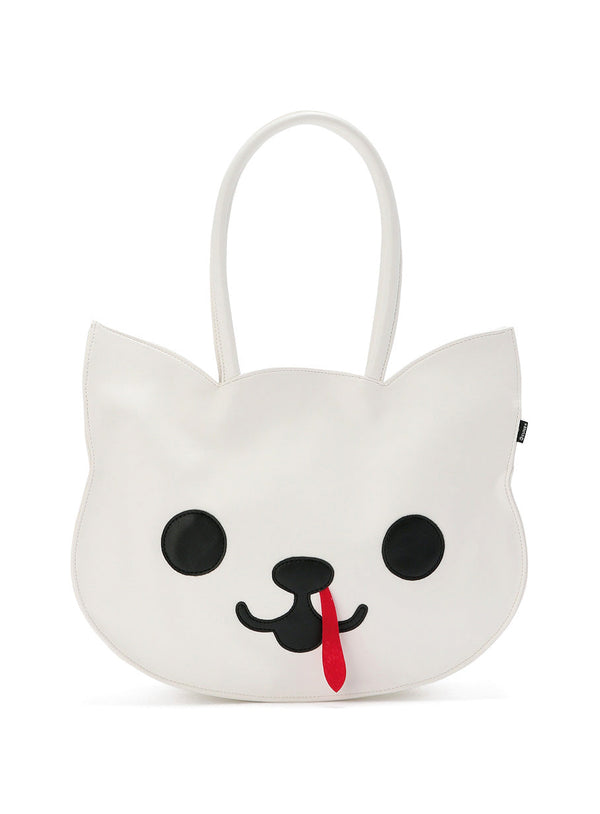 ねこ顔バッグ