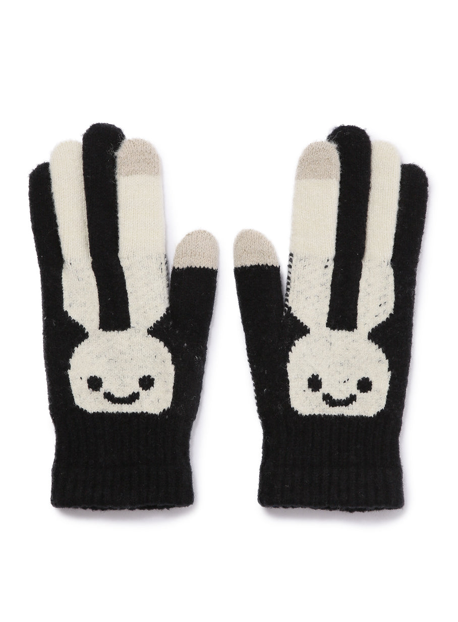 手袋-ウサギ