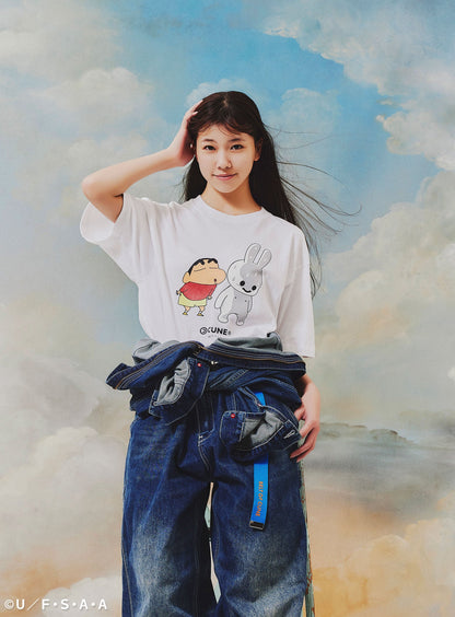 30th ANNIV T-SHIRTS 野原しんのすけ 鳥肌