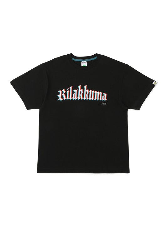 30th ANNIV T-SHIRTS リラックマ ブラックレター