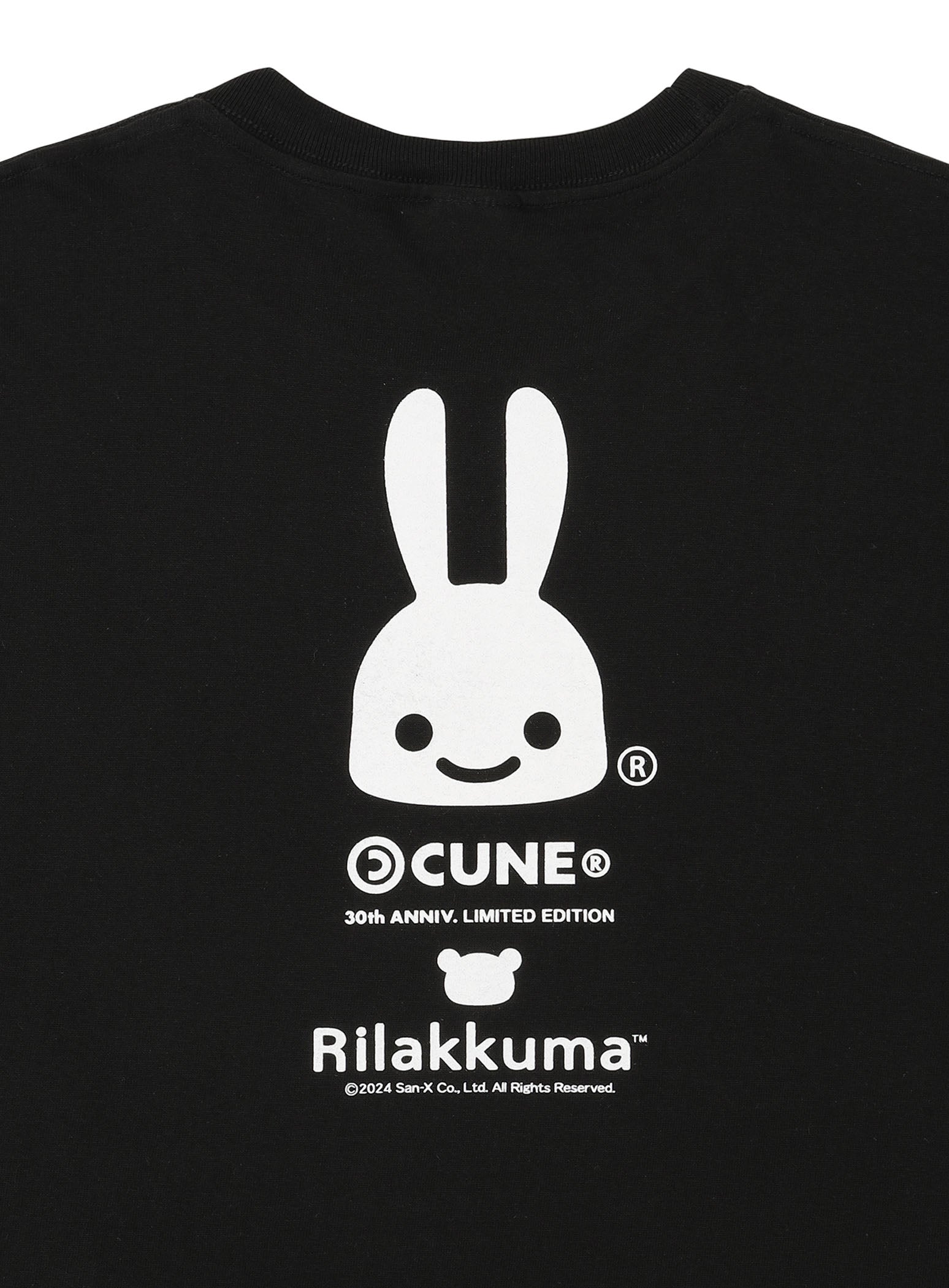 30th ANNIV T-SHIRTS リラックマ ブラックレター – CUNE