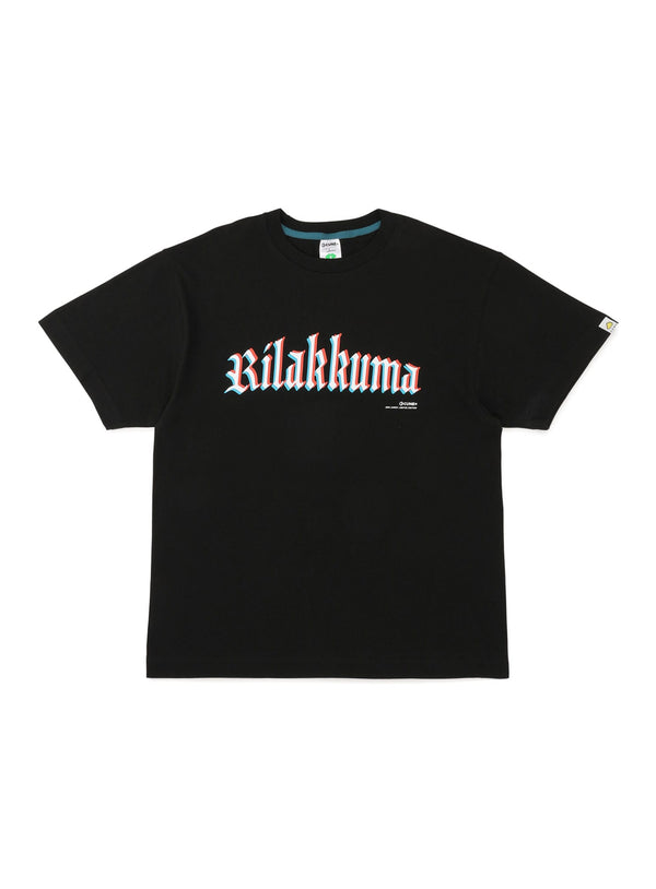 30th ANNIV T-SHIRTS リラックマ ブラックレター
