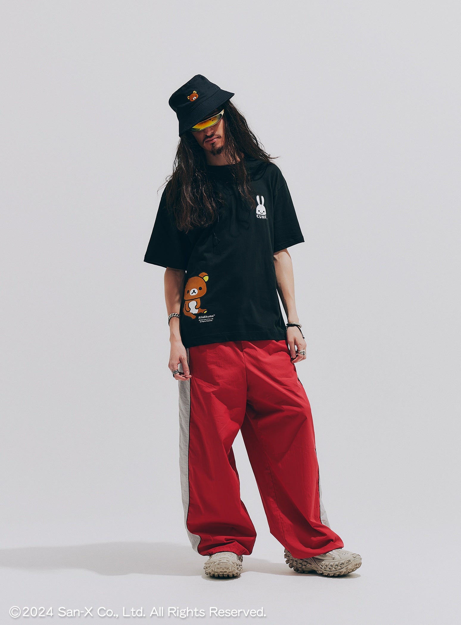 30th ANNIV T-SHIRTS リラックマとCUNEウサギ