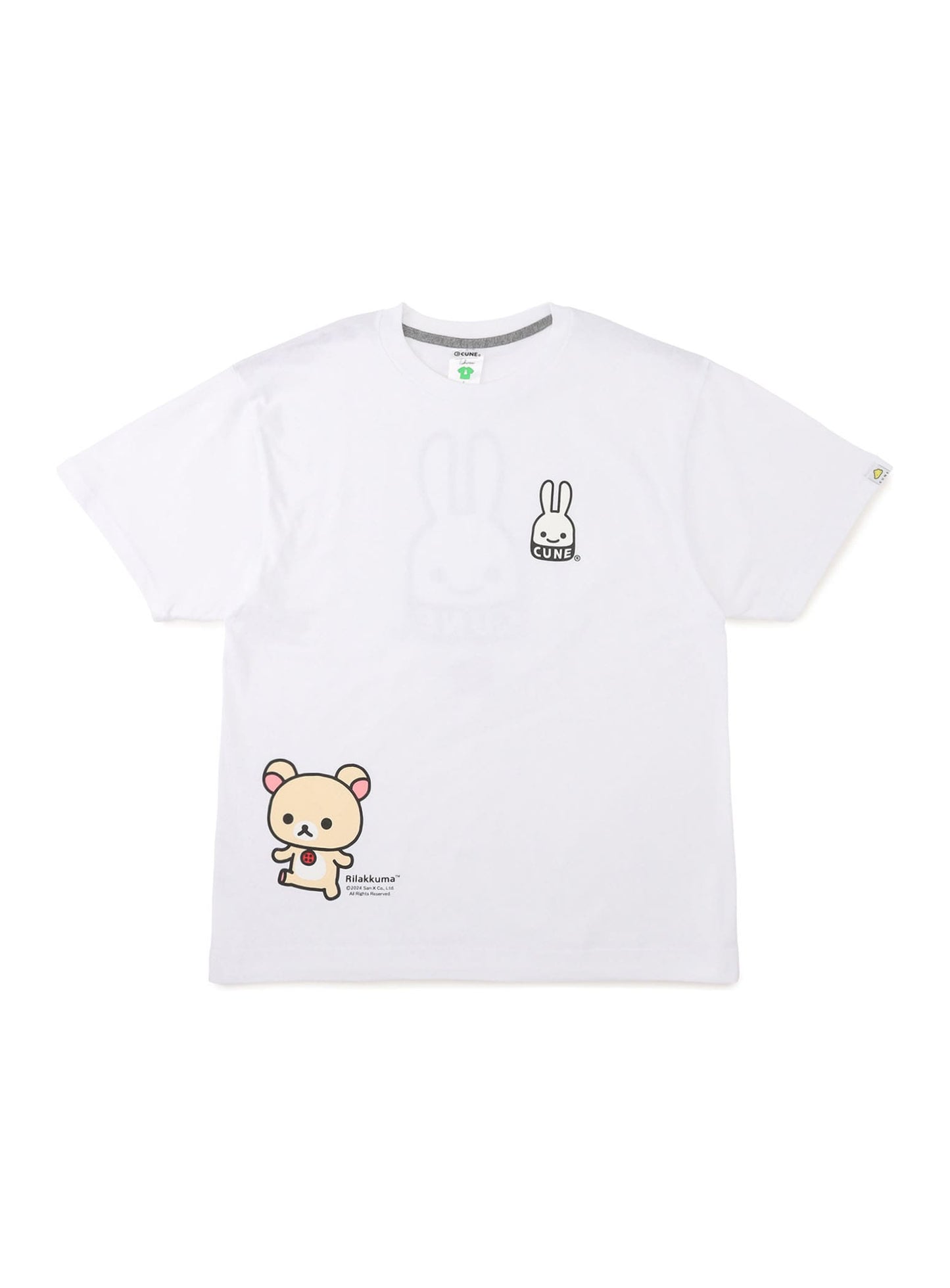 30th ANNIV T-SHIRTS コリラックマとCUNEウサギ