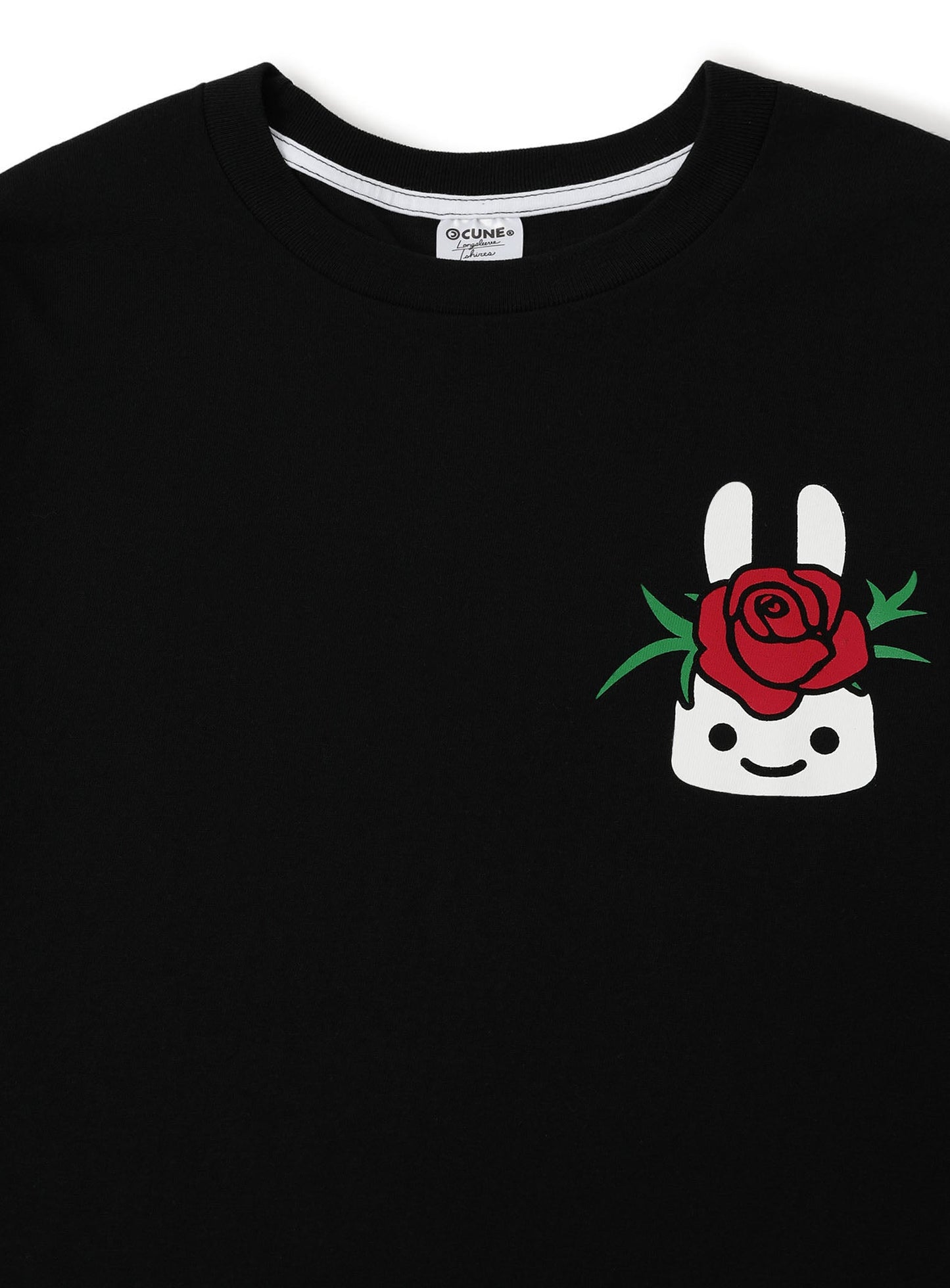 CUNE L/S Tee バラ