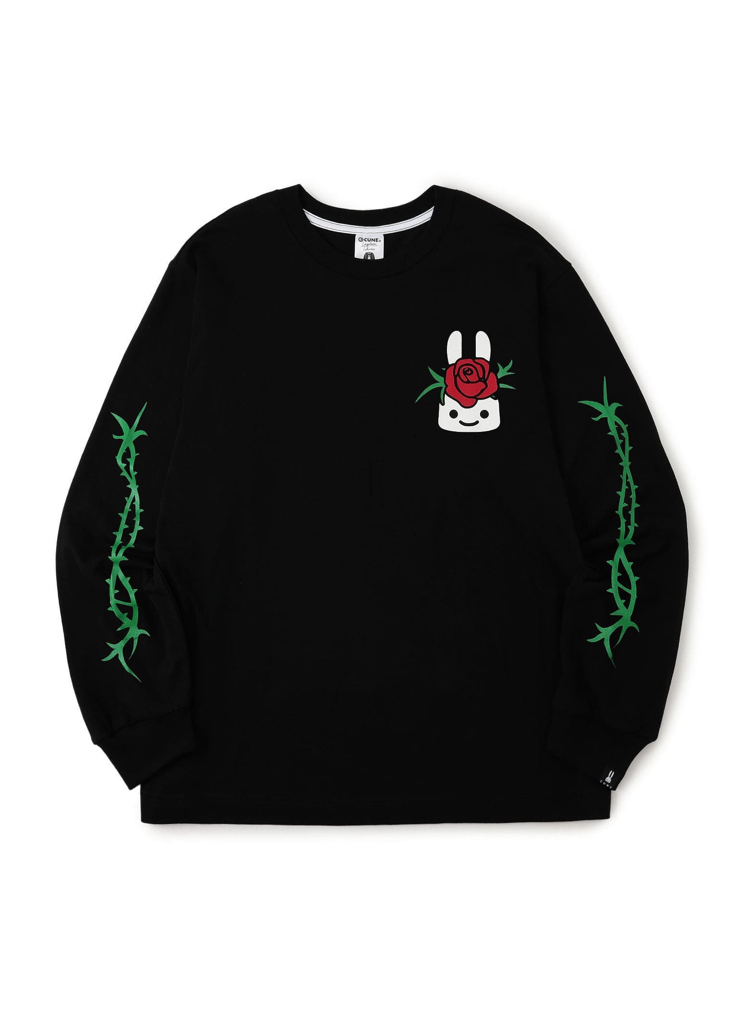 CUNE L/S Tee バラ