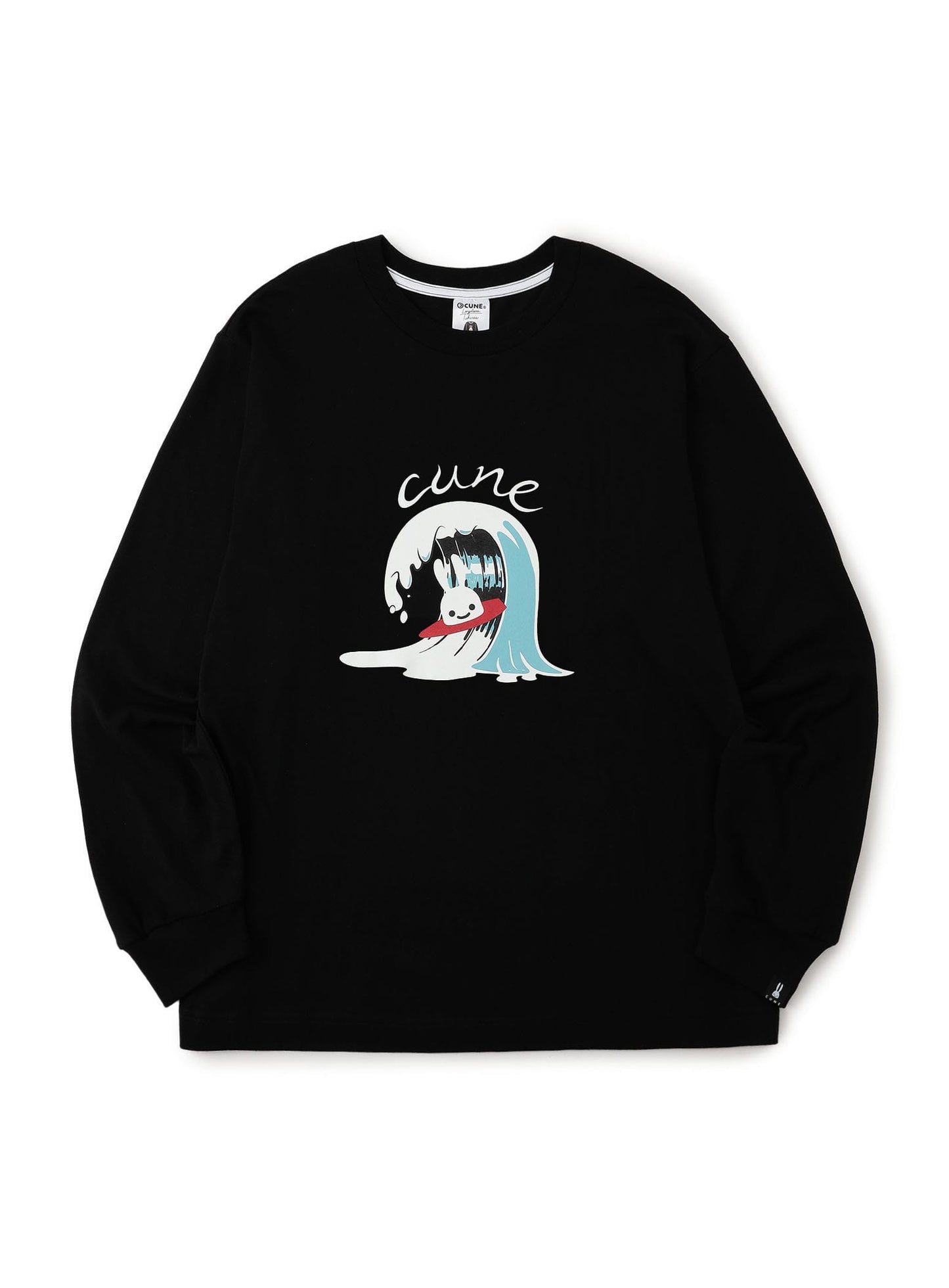 CUNE L/S Tee 波乗り