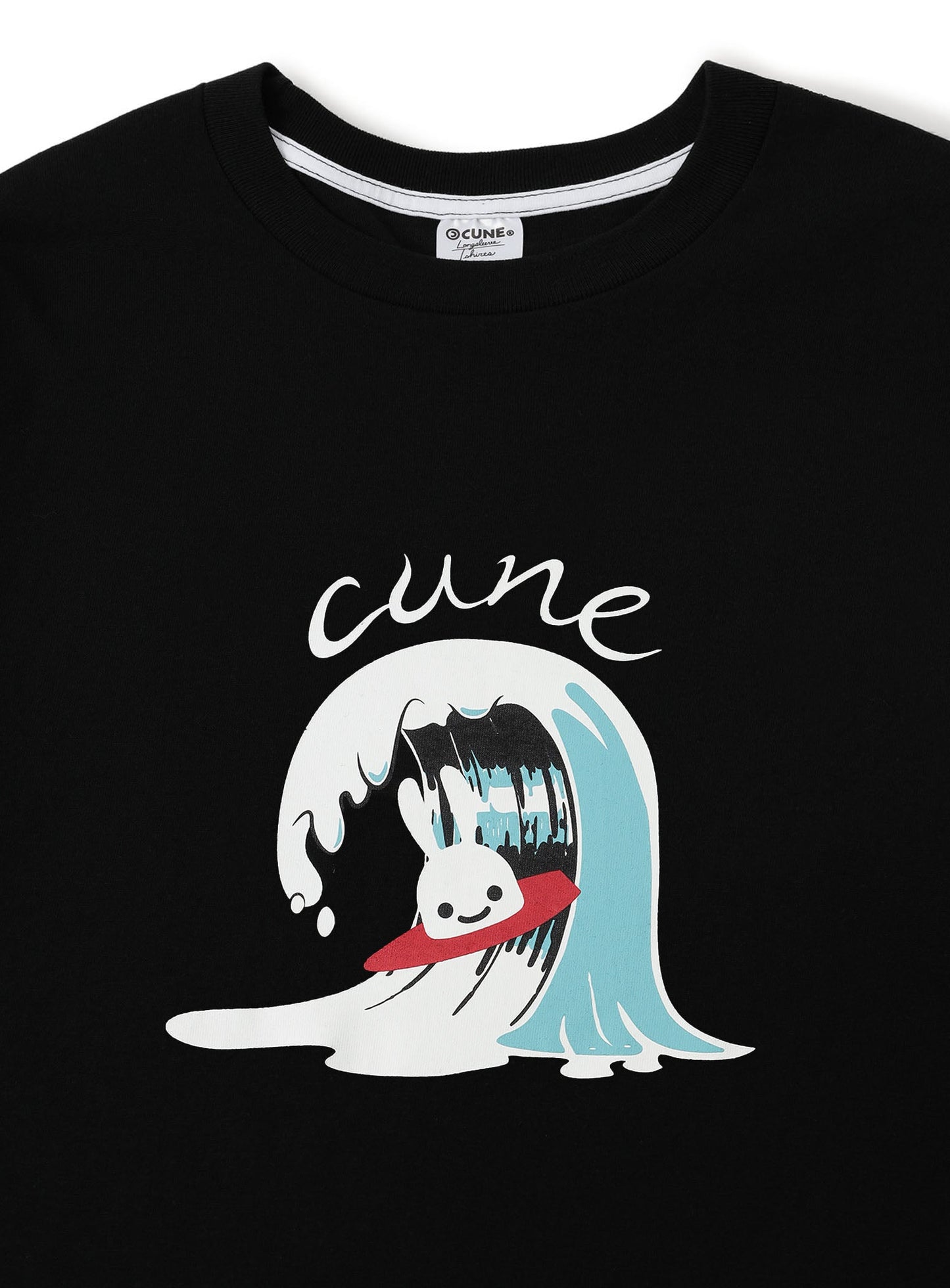 CUNE L/S Tee 波乗り
