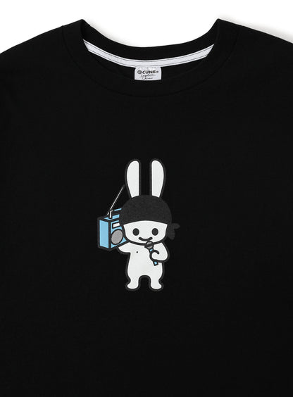 CUNE L/S Tee 肩ラジカセ